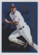 1996 Select Certified Edition Blue /180 Garret Anderson #95 1v6