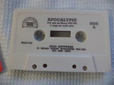 Game Apocalypse, published by Solo Software for the Sharp MZ-700