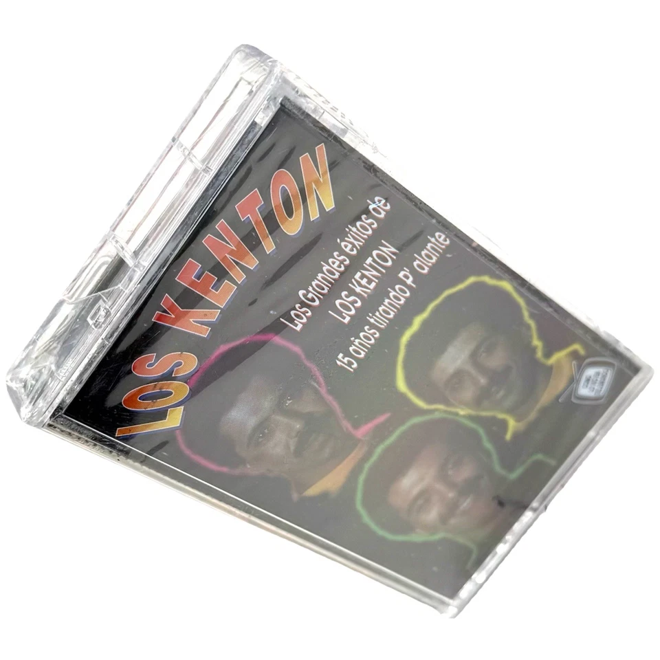 Los Kenton 15 Años Éxitos Latin Cassette 1995 SEALED Merengue Raro Cracked Case - Image 4 of 4