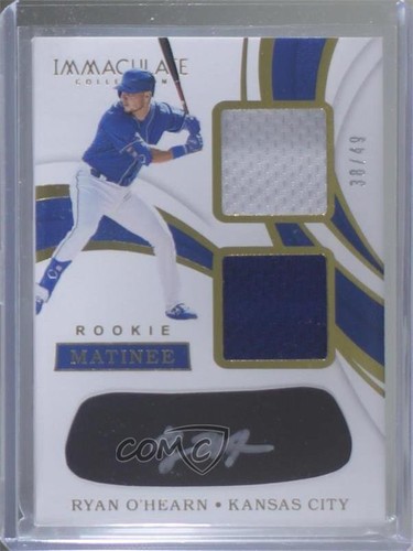 2019 Panini Immaculate Rookie Matinee /49 Ryan O'Hearn #RM-RO Auto RC