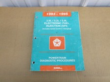 1995 Dodge Truck 5.2 5.9 Engine Diagnostic Test Shop Service Manual Ram Pickup 1995 Dodge Truck 5.2 5.9 Engine Diagnostic Test Shop Service Manual Ram Pickup