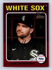 2024 Topps Heritage High Number Liam Hendricks Chrome /699