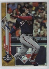 2020 Topps World Series Highlights Jumbo Pack Exclusive Gold Foil Juan Soto 1oz2