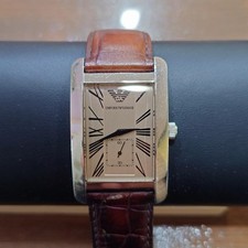 Emporio Armani Quartz Watch Stainless Steel Authentic Vintage Rare Edition