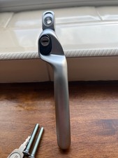 Espag UPVC ERA Fab & Fix Window Handle Satin Right Handed Cranked New