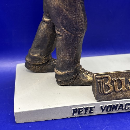 2019 St. Louis Cardinals Peoria Chiefs 7" x 7" x 3" SGA Pete Vonachen Statue - Bild 3 von 20