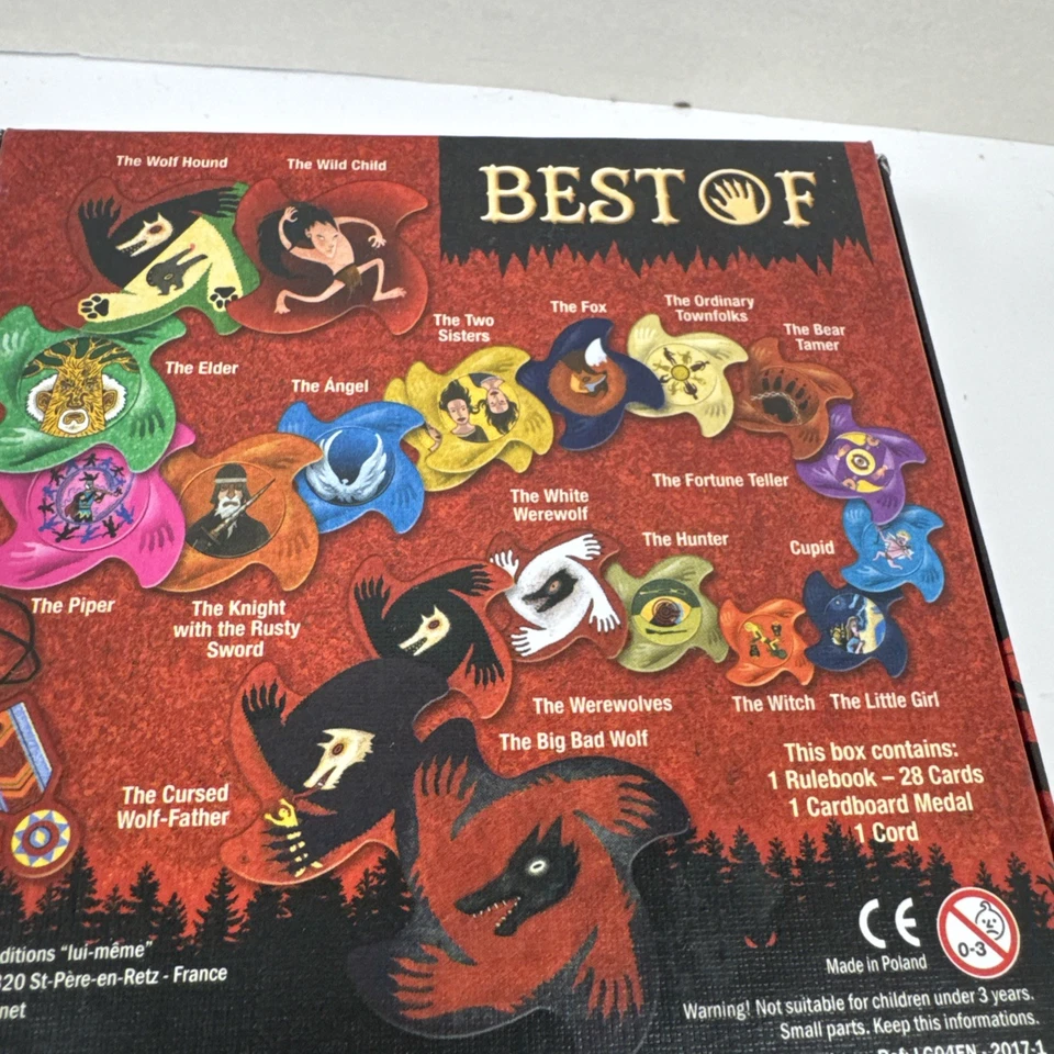 Zygomatic RPGs Werewolves of Miller's Hollow (Best of Expansion) Box NM - Image 2 of 4