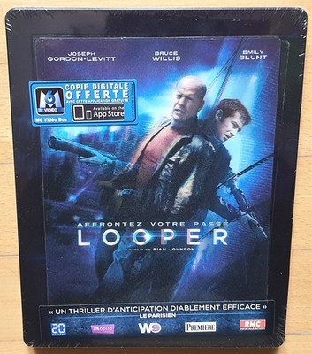 Looper  - Steelbook  Lenticular (FR Import) Blu-ray NEU/OVP