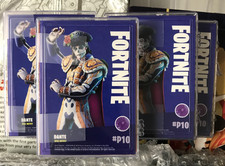 1x 2020 Fortnite Series 2 11 Cracked Ice Card Promo Set Rare Dante Factory P10