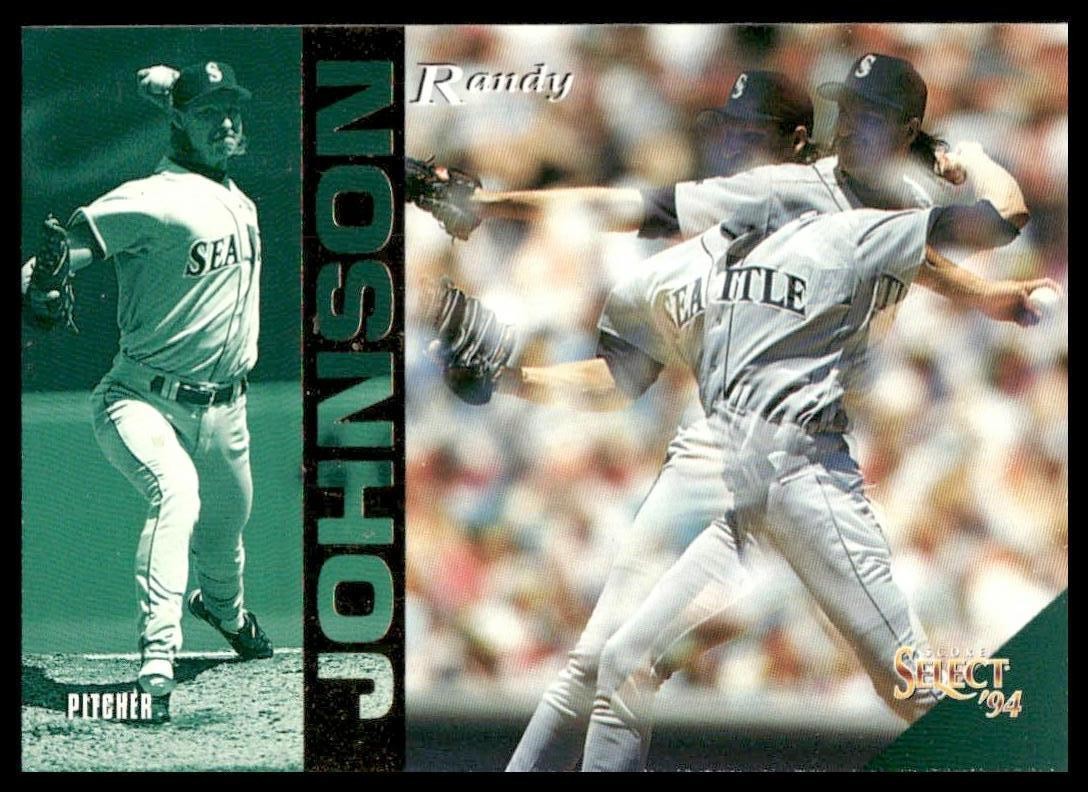 1994 Select #19 Randy Johnson Seattle Mariners