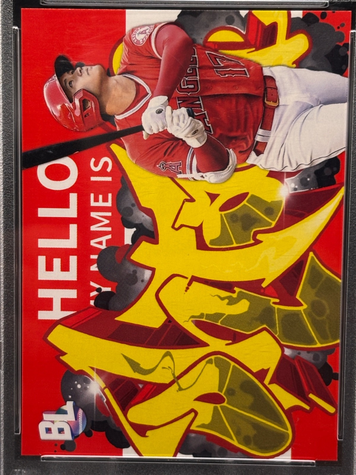 Topps 2023 Big League Shohei Ohtani Roll Call Wildstyle Edition #RC3 Gem PSA 10 view 7