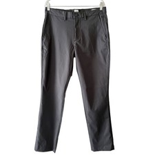 GAP Men  s Charcoal Flex Slim Tech Pants