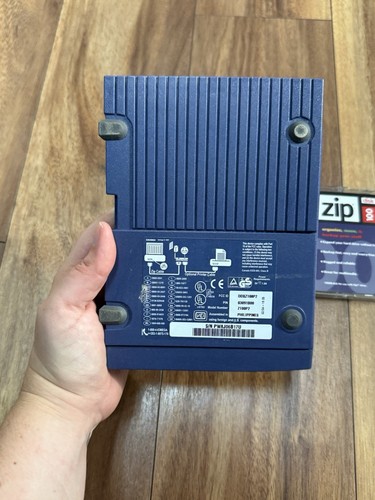 Vintage Iomega Zip 100 Z100P2 Drive Only External No Cable With Disk - Afbeelding 5 van 9