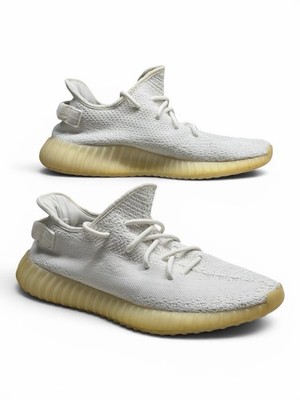 Adidas Yeezy Boost 350 V2 Triple White CP9366   Größe 45 1/3 Guter Zustand