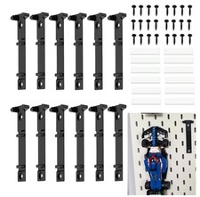12pc Wall Mount Compatible w/ f1 Speed Champions, Bracket for Speed of Champions