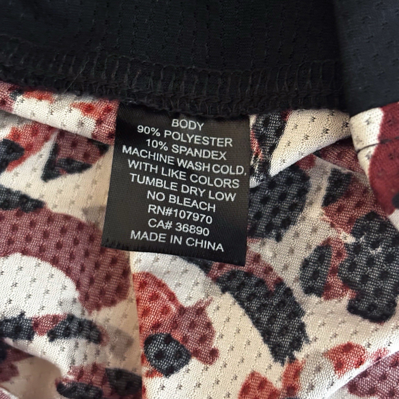 Kerrits Breeze Ice Fil Long Sleeve Riding Shirt Medium Brown Floral