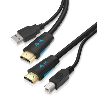 TESmart 4K HDMI + USB KVM Kabel 1,5 Meter