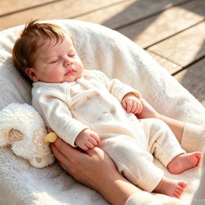 Anano Reborn Baby Doll 20 Inch Full Body Girl With Accessories