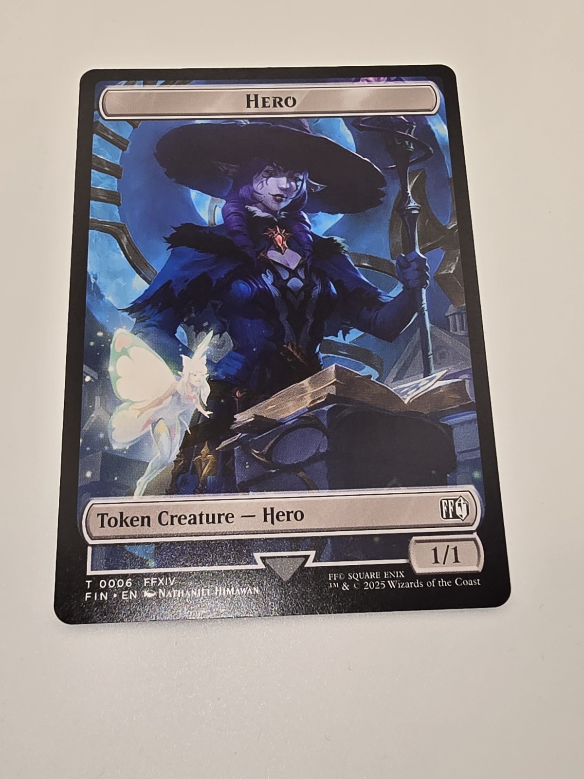 Hero (T0006)   Bird (T0016) Double-Sided Token Final Fantasy MTG
