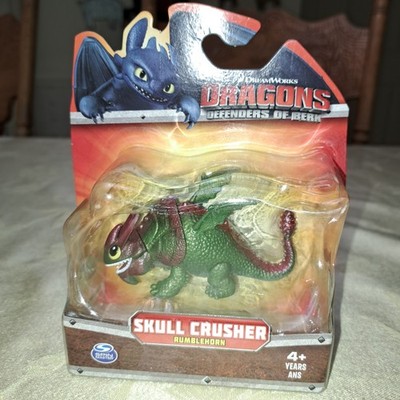 DreamWorks Dragons Defenders of Berk Skull Crusher Rumblehorn Figure, 2013, NIP