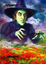 ACEO ATC Sketch - The Wick - 1/1 - Authenticity Stamp