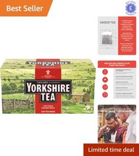 High-Quality Yorkshire Red Black Tea - 240 Bags, 750g - Vegetarian & Sweet 0.08 per strip