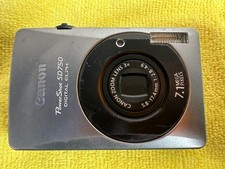 Canon PowerShot SD750 Digital ELPH 7.1MP Digital Camera Broken Display