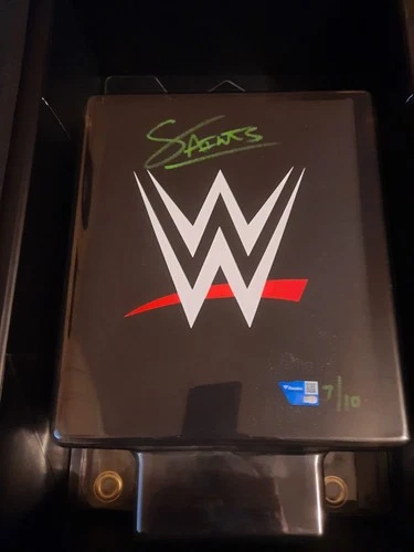 2026 FANATICS UNDER WRAPS WWE SIGNED TURNBUCKLE RICKY SAINTS /10!
