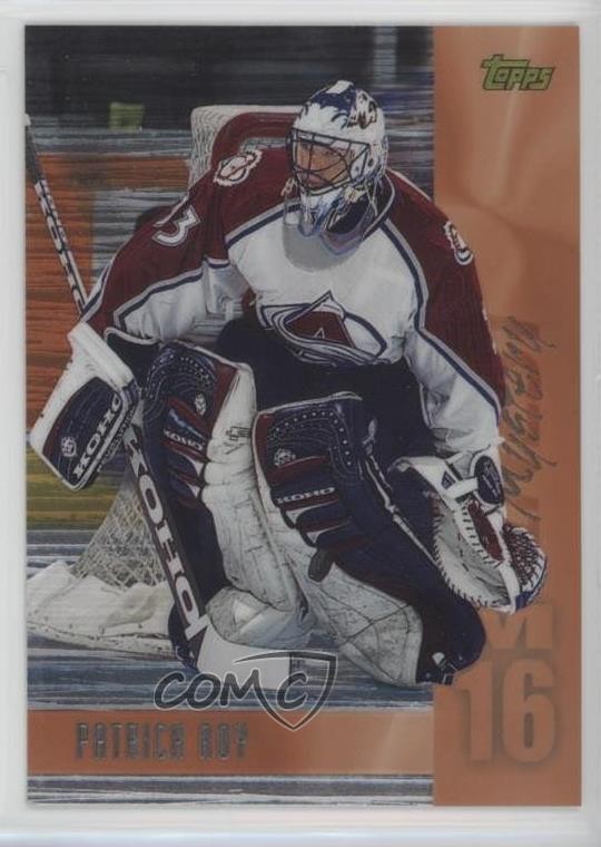 1998-99 Topps Mystery Finest Bronze Patrick Roy #M16 HOF 1h1