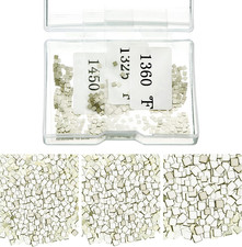 500 Pcs 4.5 Grams Silver Solder Jewelry Precut Chips Solder Ultra Tiny 2 x 2 mm