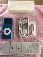 Apple iPod Nano 2nd Generation A1199 4GB Blue