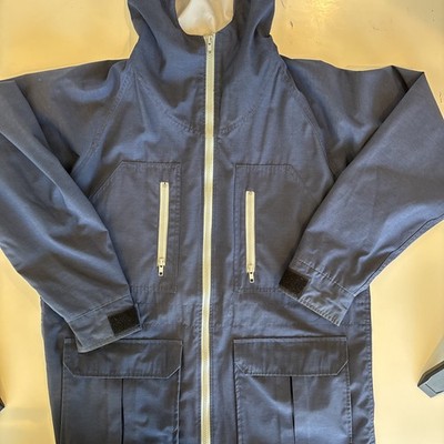 Y2K Snowbird Inc Cotton Blend Zip Jacket Men s Sz L Made In USA Denver 4 Pockets