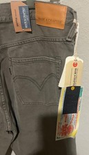 Levis Hombre Hecho y Hecho a Mano Talla 33X34 Nuevo con Etiquetas