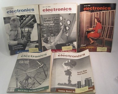 McGraw-Hill Vintage Electronics Magazine May 1959 Vol 32 Lot 18 19 20 21 22