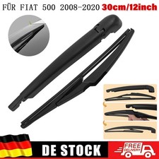 HECKWISCHERARM HINTEN + SCHEIBENWISCHER 300 mm FÜR FIAT 500 2008 - 2020 DHL Neu