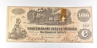 1862 $100 Confederate States Of America T-39 Large Note a8610 — photo 1