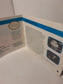 Dragon Spirit The New Legend Original Nintendo NES Manual - Booklet Only 
