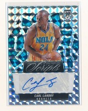 CARL LANDRY 2024-25 PANINI MOSAIC SCRIPTS MOSAIC AUTO *NEW ORLEANS HORNETS*