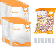 24PCS Sous Vide Bags Reusable, BPA Free Food Vacuum Sealer Bag, Vacuum Zipper Ba