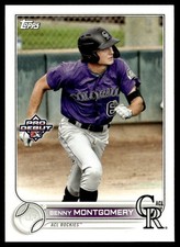 2022 Topps Pro Debut Benny Montgomery ACL Rockies #PD-167