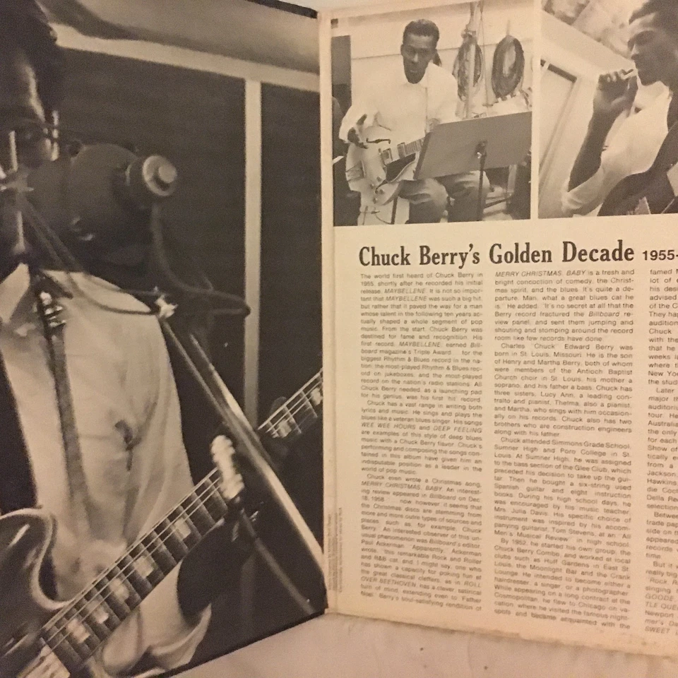 CHUCK BERRY: chuck berry's golden decade CHESS 12" LP 33 RPM Foto 3 de 4