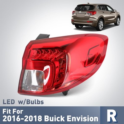 LED Tail Light Brake Lamp For 2016-2018 Buick Envision w/ Bulbs Passenger Side