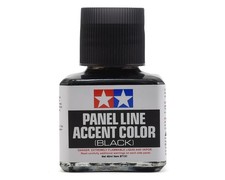 Tamiya Panel Line Accent Color Black  40ml Model Kit Paint Liner