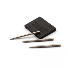 CUESOUL TOUCH POINT II Replacement Dart Steel Grooved Points 34.81mm