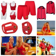 Baywatch C.J. Parker Cosplay Red Sexy Swimsuit+Swim Shorts Pants+Float Board set