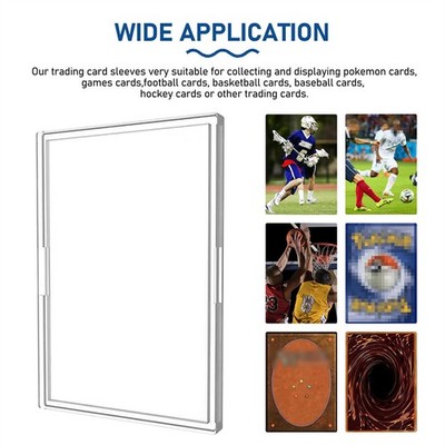 Hard Plastic Card Sleeves for Trading Cards, Baseball Card Protectors and  So on | eBay