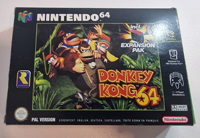 Nintendo N64 Donkey Kong 64 Sehr Guter Zustand !!!