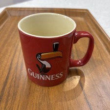 Guinness Toucan Mug Red Ceramic Coffee Tea Cup Retro Guinness Merchandise 