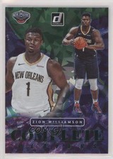 2021-22 Panini Donruss Complete Players Holo Green Ice Zion Williamson #15 06y2
