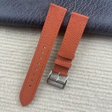 Strap Calfskin Leather Watch Band 12mm-20mm For Hermes Heure H HH1.210 501